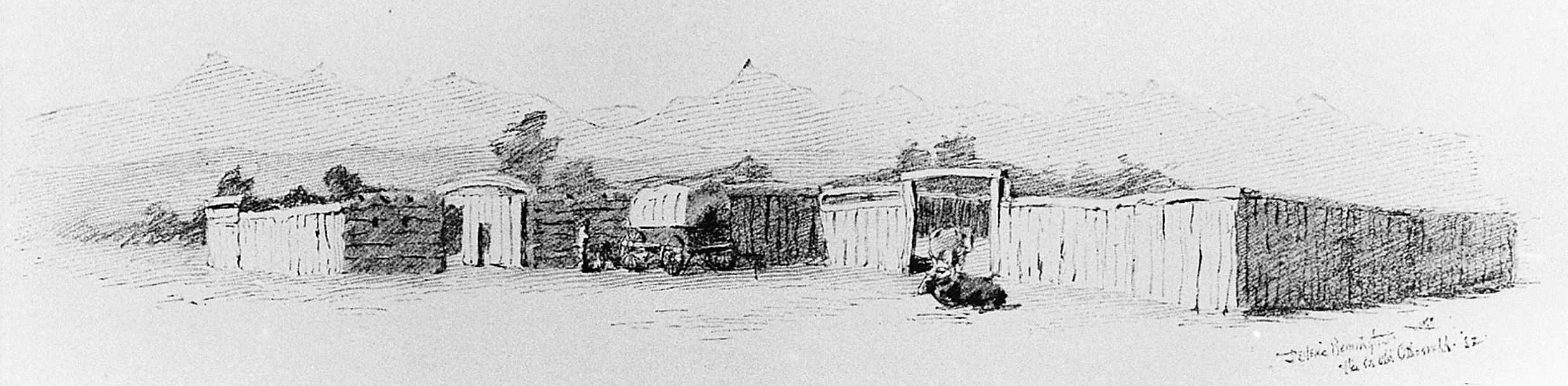 Old Fort Bridger, East of Salt Lake City