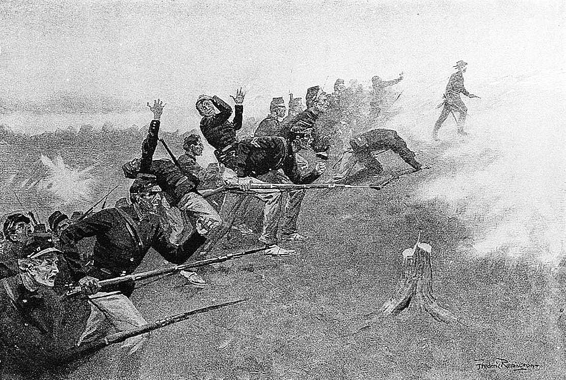 "The Lawyer-Colonel Did It . . . and after Him Came the Frayed Remnant of the Regiment"