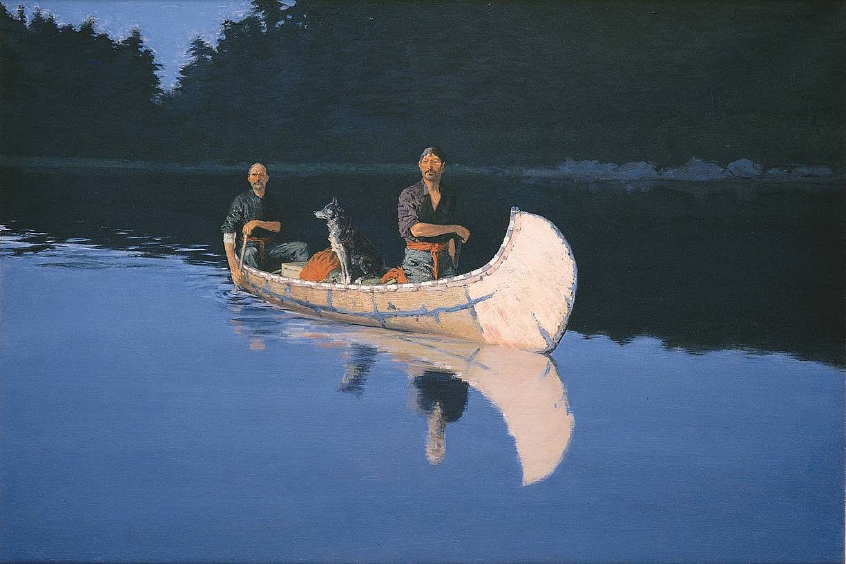 Evening on a Canadian Lake