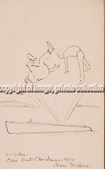 Untitled (Motorboat Cartoon)
