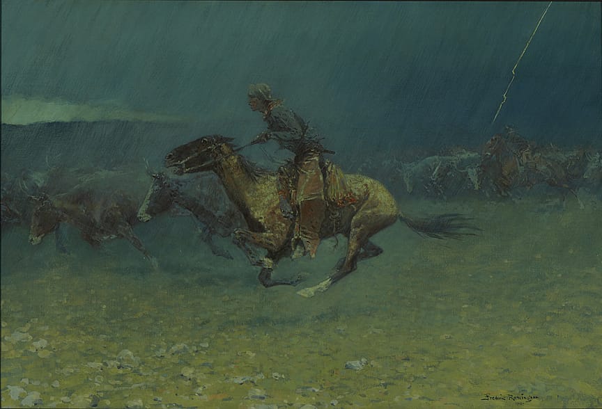 The Stampede by Lightning