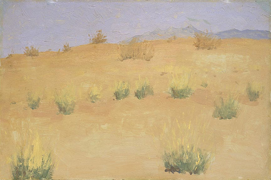 Untitled (desert and mountains)