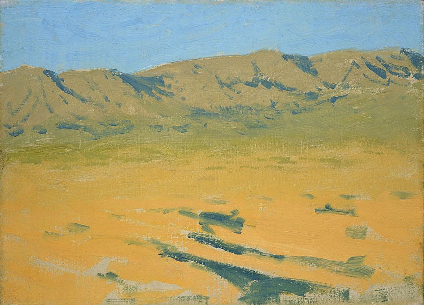 Untitled (landscape sketch)