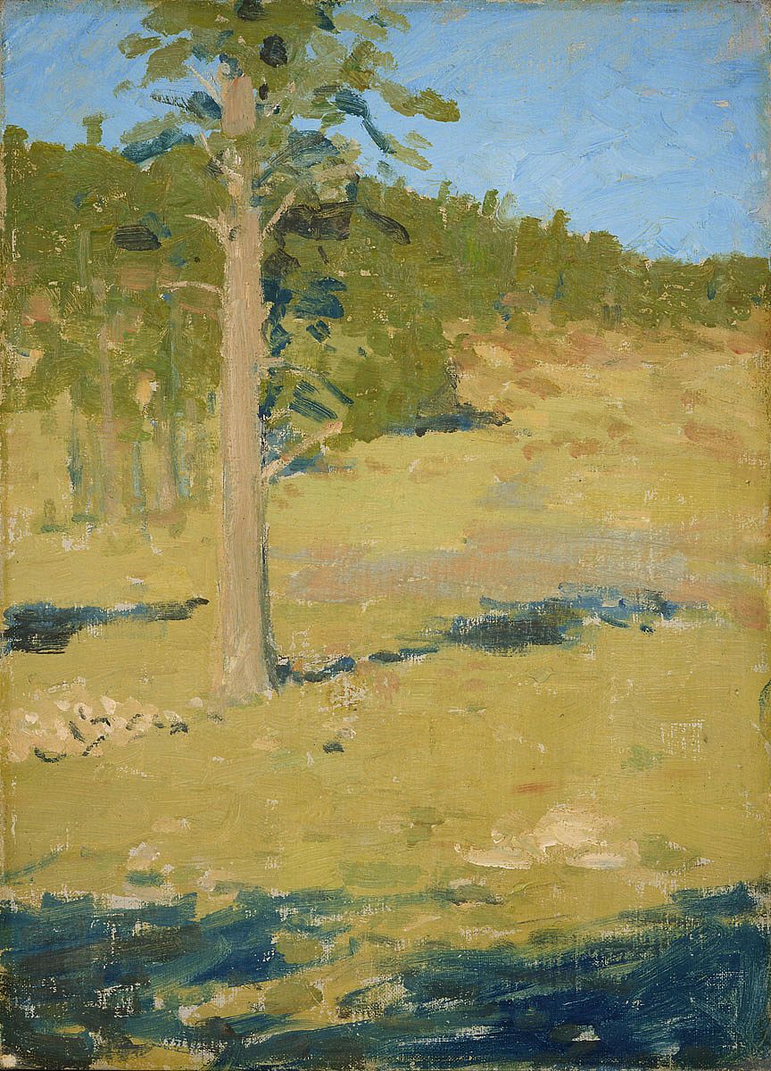 Untitled (landscape sketch)