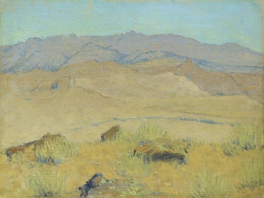 Untitled (Southfork, Trout Peak and Sheep Mountain, Cody, Wyoming)