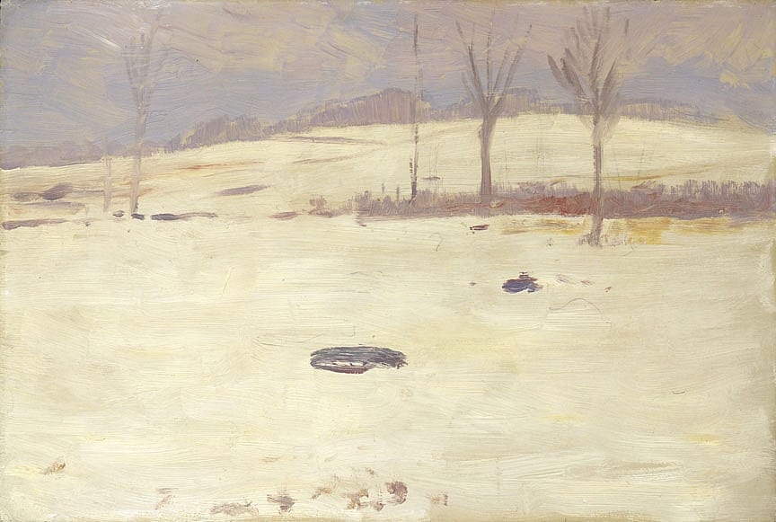Untitled (winter landscape)