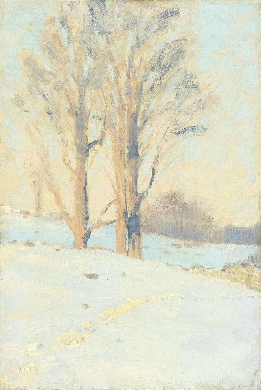 Untitled (winter landscape)