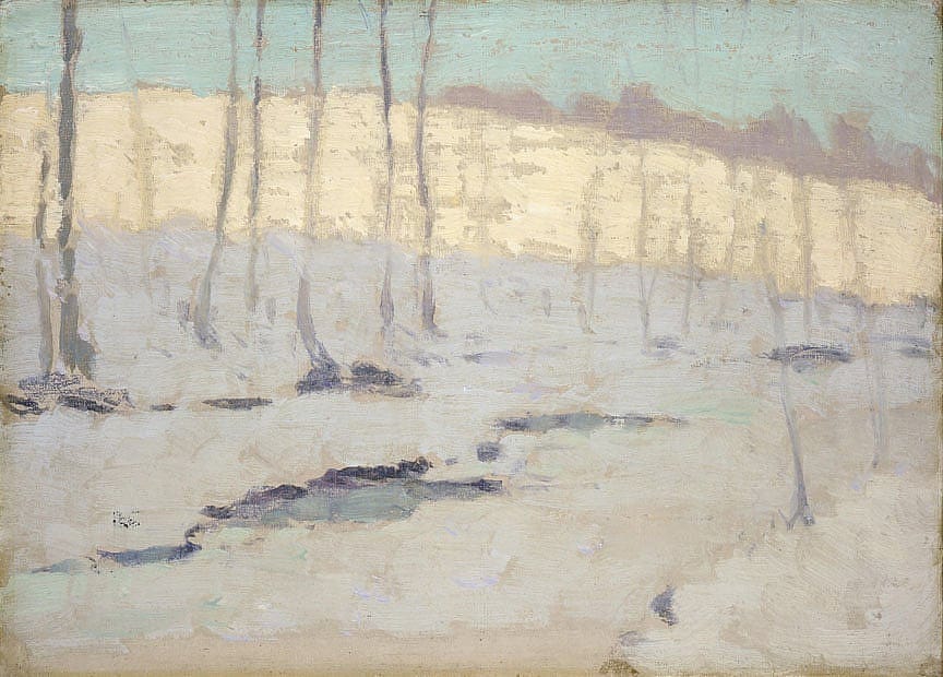 Untitled (winter landscape)