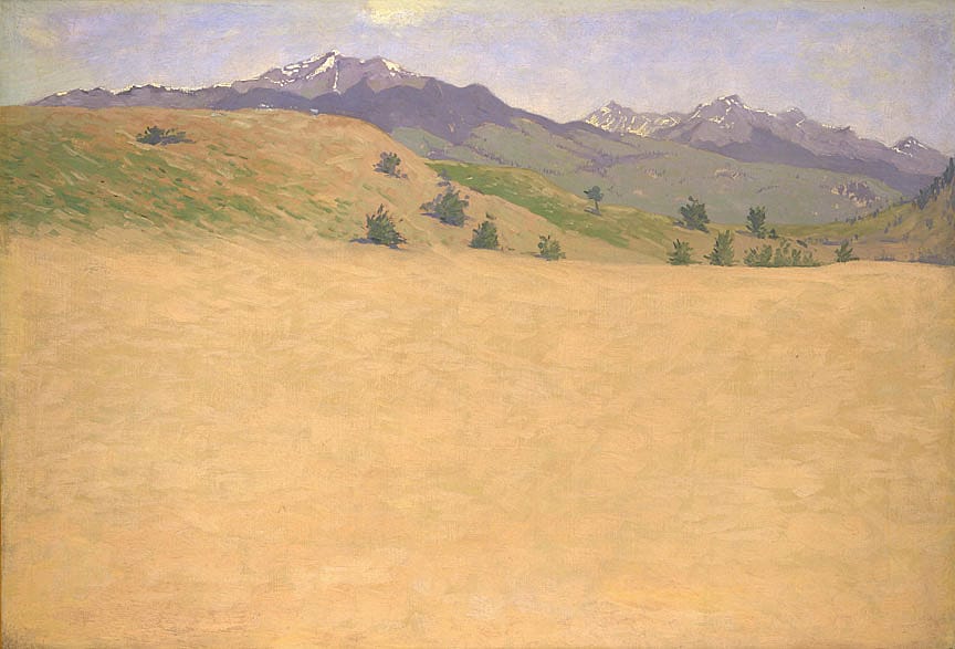 Untitled (Wyoming mountains)