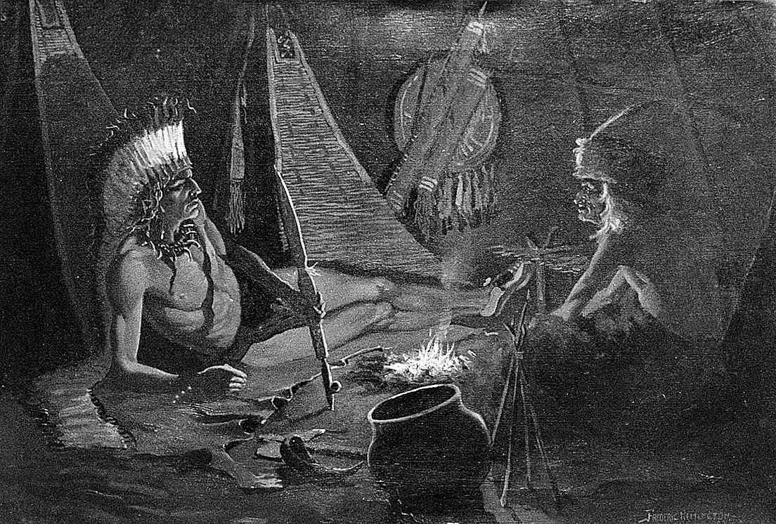 "Sit Here by the Dying Embers, Let Us Pass the Night Together,"
