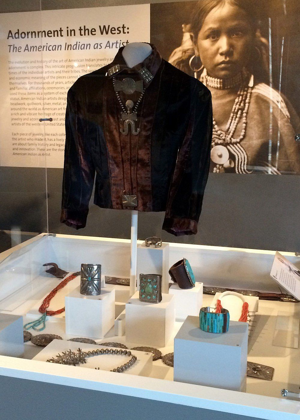 The Adornment in the West: The American Indian as Artist special exhibition appeared at the Center of the West in 2016.