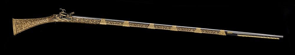 Thomas Jefferson's North African Miquelet Jezail (musket), 1789. L.373.2012.11