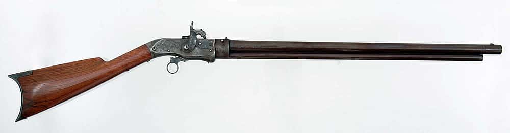 Oliver Winchester's Jennings 2nd Model Sporting rifle, serial number 28.