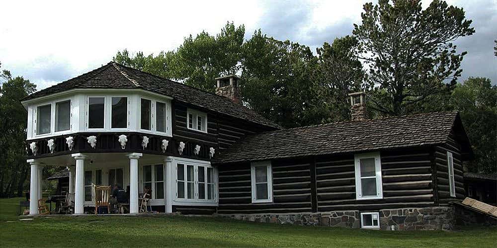 The main building at the Palette Ranch were Wahb was metaphorically "born." Today, the ranch is privately owned and inaccessible to the general public. Photo by Larry Todd.