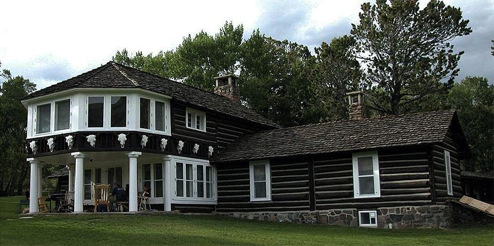 The main building at the Palette Ranch were Wahb was metaphorically "born." Today, the ranch is privately owned and inaccessible to the general public. Photo by Larry Todd.