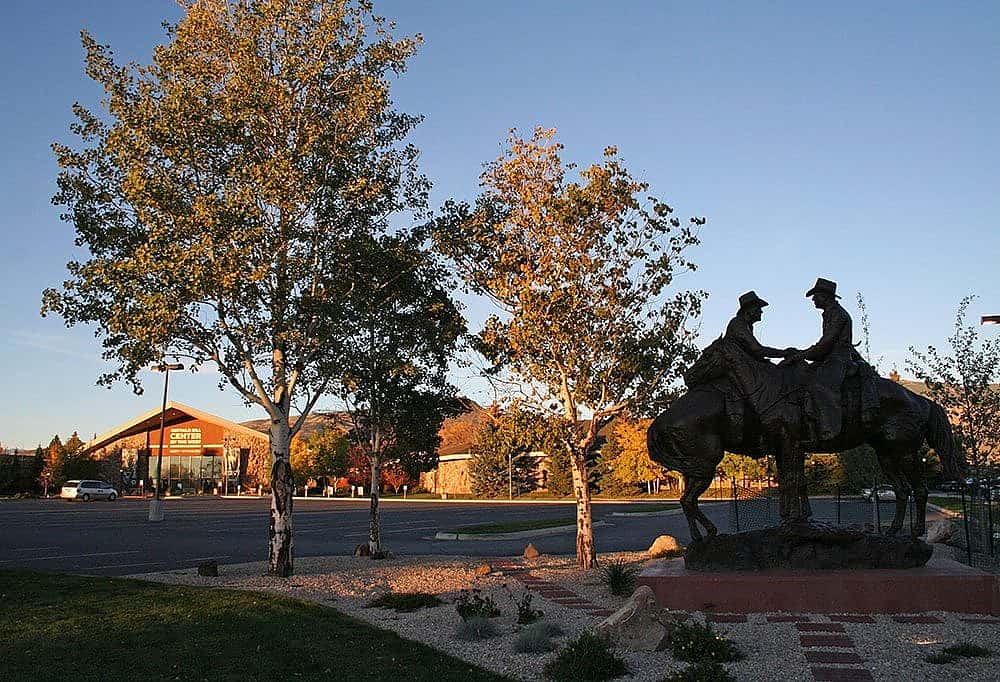 Herb Mignery (b. 1937). Code of the West, 1998. Bronze, H 140 x W 172 inches. Gift of Mike Kammerer / Code of the West Foundation. 9.01