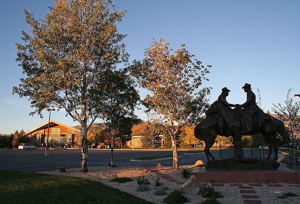 Herb Mignery (b. 1937). Code of the West, 1998. Bronze, H 140 x W 172 inches. Gift of Mike Kammerer / Code of the West Foundation. 9.01