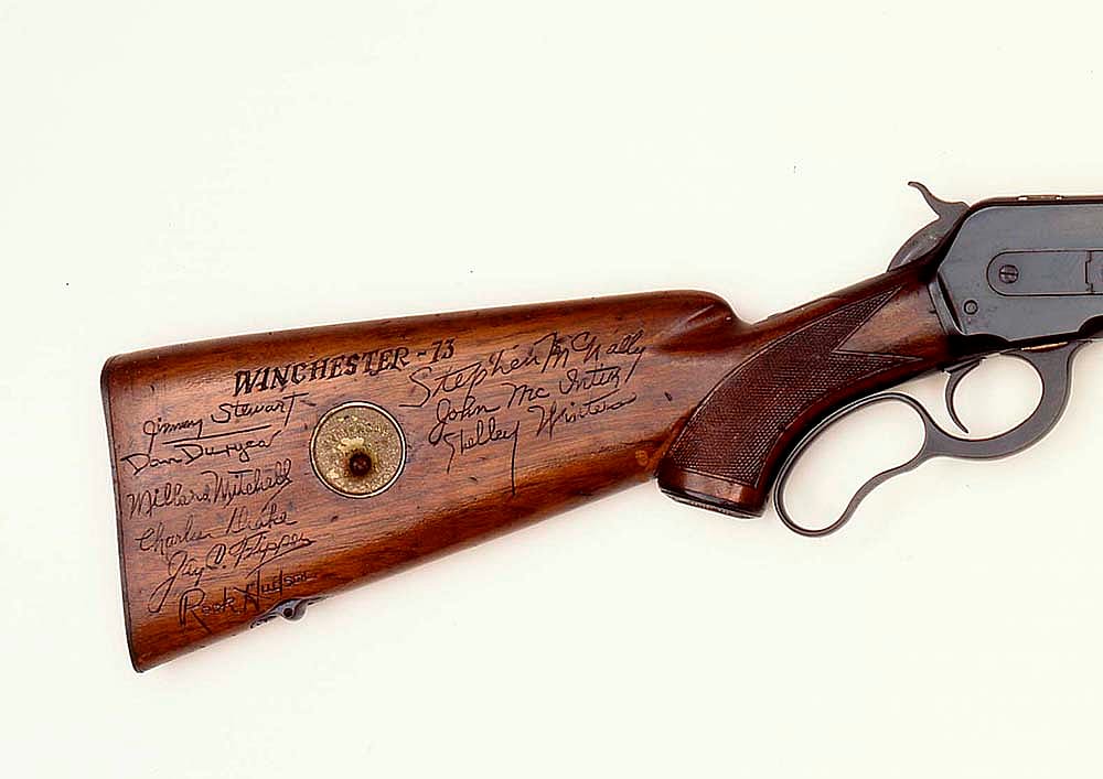 Herb Parson's Winchester 1871. 2003.15.16 (detail)
