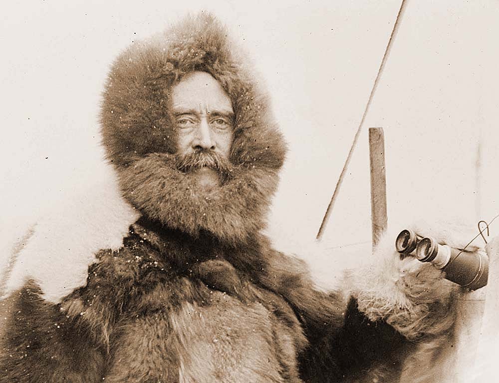 Fig. 3: Explorer Robert Peary, ca. 1909.