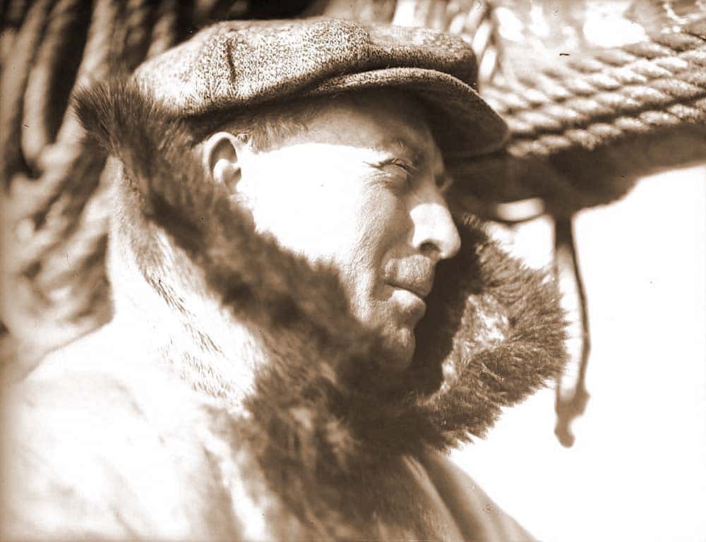 Fig. 4: Arctic navigator Captain Bob Bartlett, who accompanied Peary in 1909 on his North Pole expedition. MS 305 Harold McCracken Photograph Collection, McCracken Research Library. N277#1288V