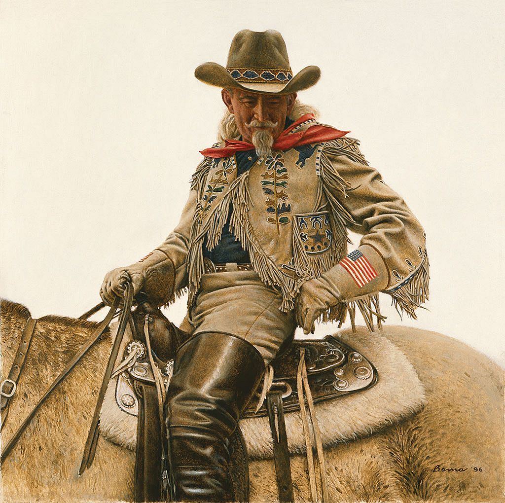 A Treasure from Our West: James Bama (b. 1926). Buffalo Bill, 1996. 4.16.1
