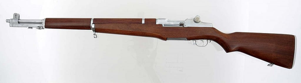 M1 Garand rifle, .03 caliber, 1941. Buffalo Bill Center of the West, Cody, Wyoming, USA. Gift of Olin Corporation, Winchester Arms Collection. 1988.8.2471