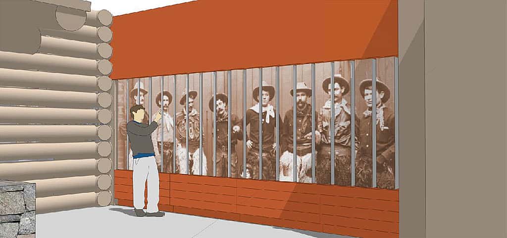 Design Drawing, new Cody Firearms Museum