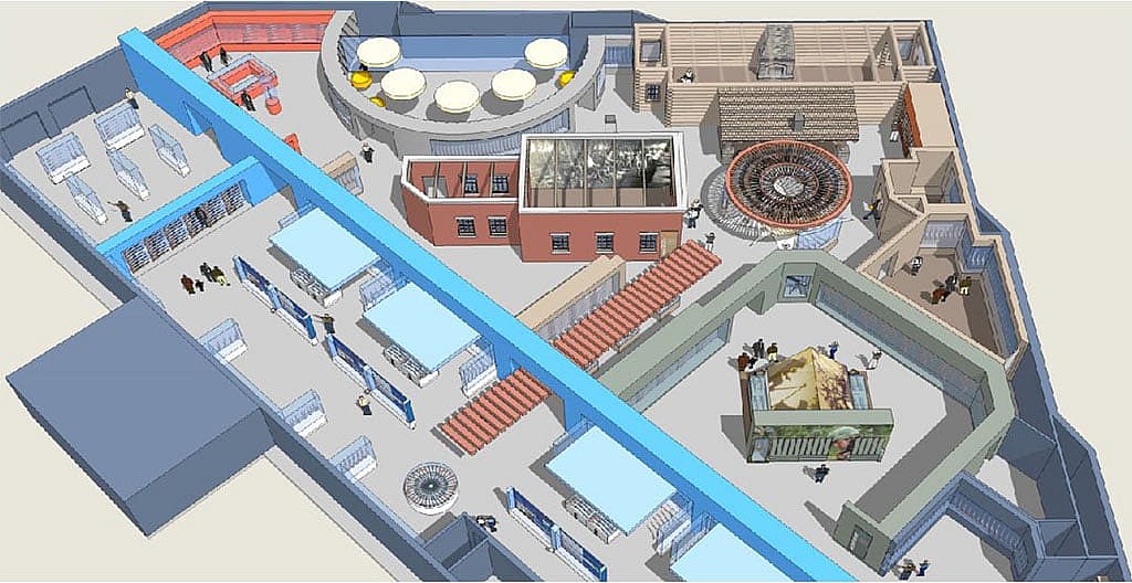 Design image for the reimagined Cody Firearms Museum.