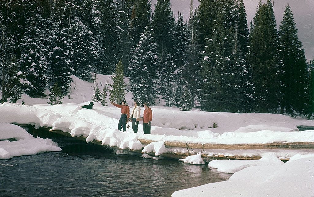 A Treasure from Our West: Photograph, Sleeping Giant Ski Area outing. PN.89.114.21358.05
