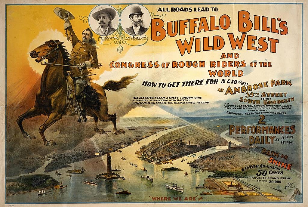 Wild West marketing with posters