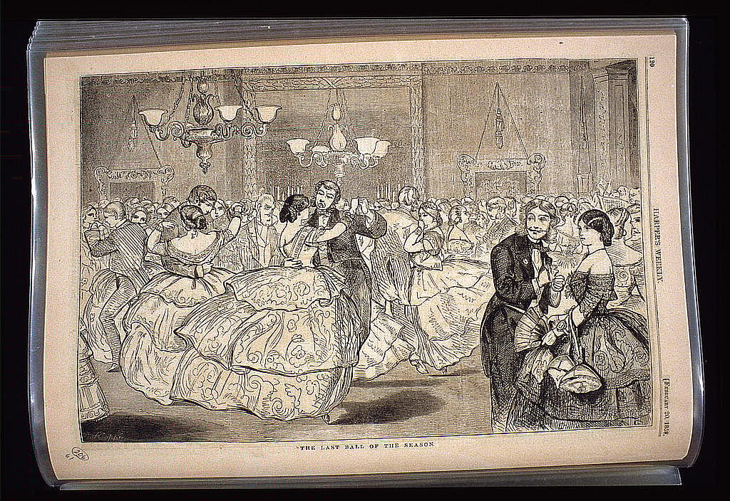 Patrons Ball precursor. Library of Congress image.