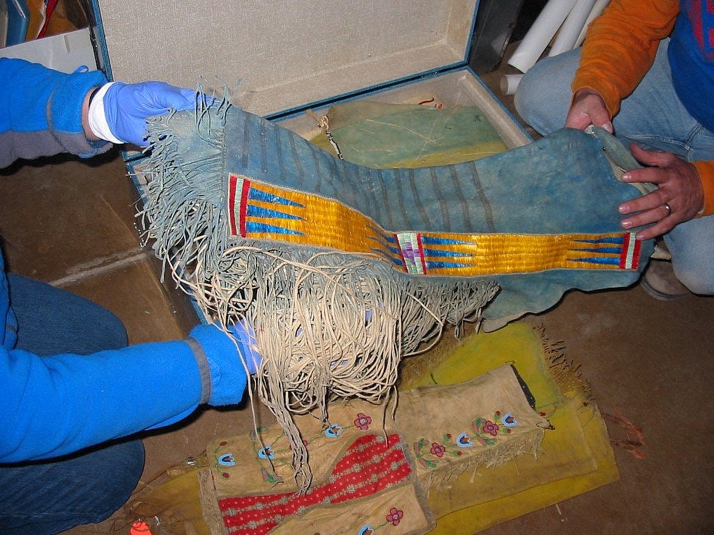 Leggings from the Paul Dyck Plains Indian Buffalo Culture Collection