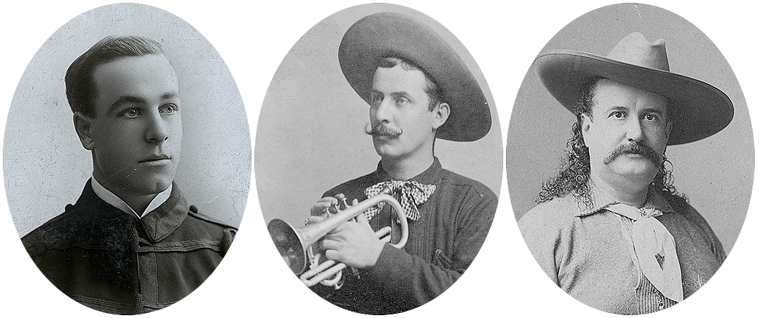 Johnny Baker, William Sweeney, and Major John Burke. P.6.1754, P.6.55, P.69.1405