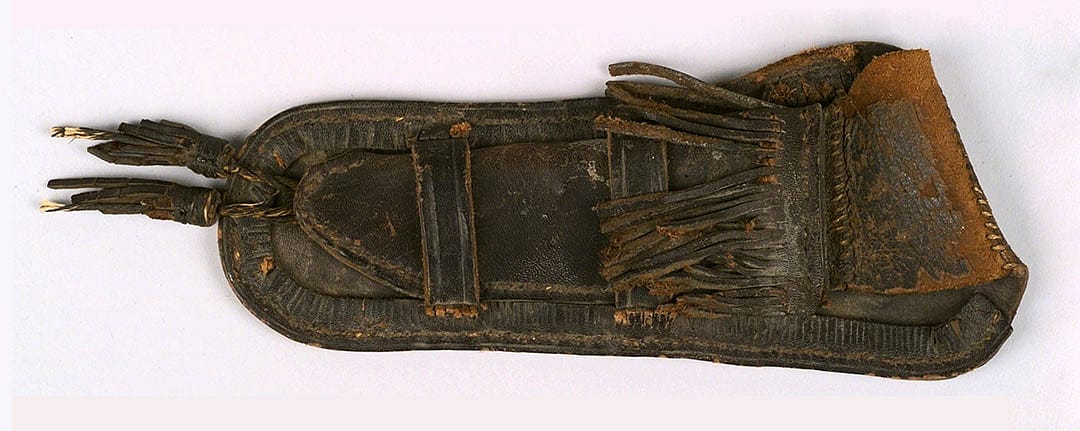 Knife scabbard used by Buffalo Bill. Original Buffalo Bill Museum Collection. 1.69.607