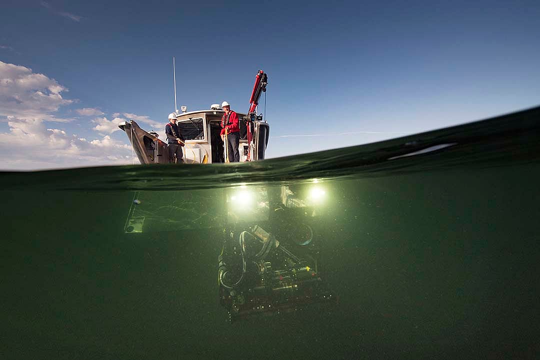 What Lies Beneath: Exploring Yellowstone Lake’s Mysterious Vents / Photographs Courtesy of Woods Hole Oceanographic Institution