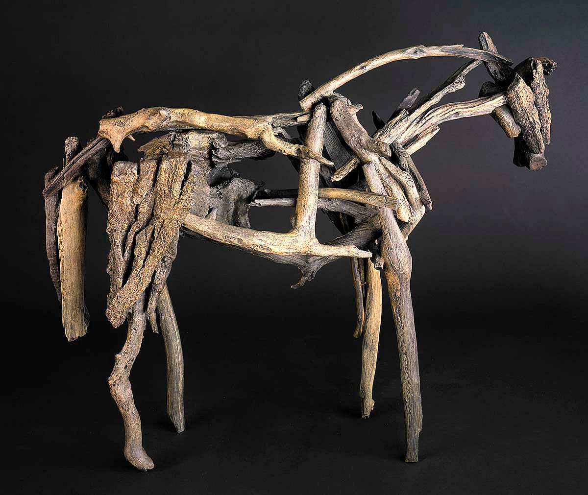 Deborah Butterfield (b. 1949). Berliner, 1989. Bronze. Gift of Mr. and Mrs. W.D. Weiss. 17.98