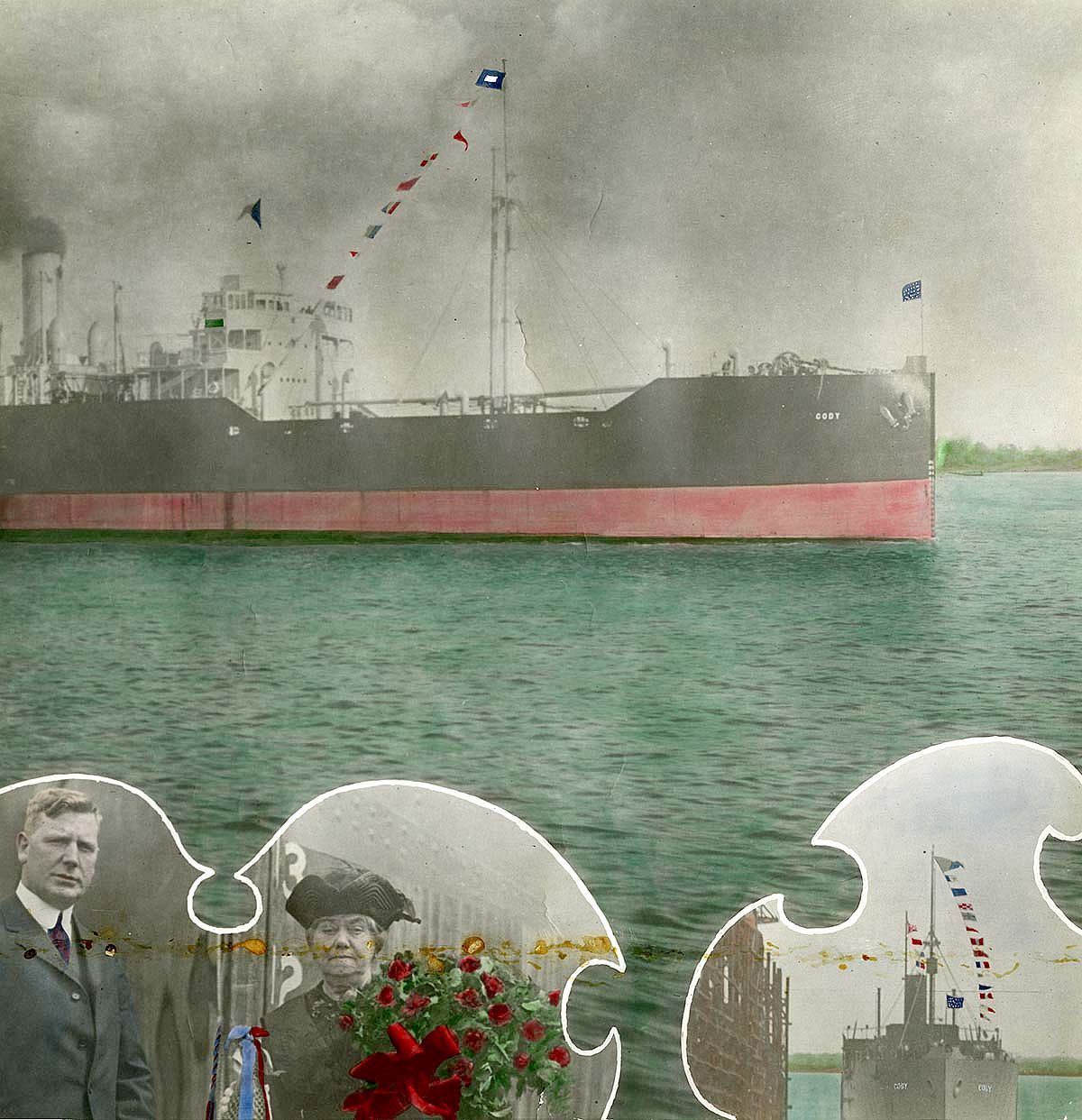 S.S. Cody with inset photos. P.69.1267