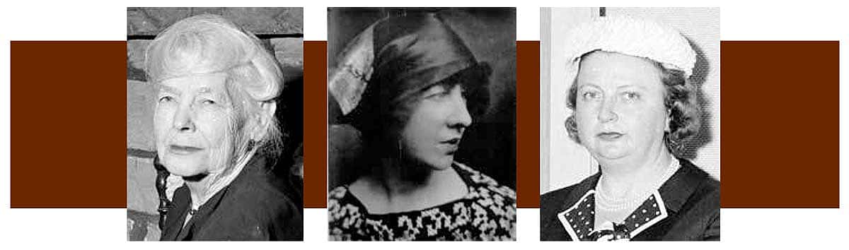 Mary Jester Allen, Gertrude Vanderbilt Whitney, Margaret "Peg" Coe