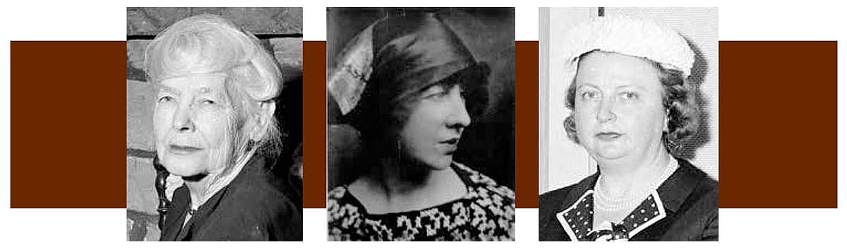 Mary Jester Allen, Gertrude Vanderbilt Whitney, Margaret "Peg" Coe