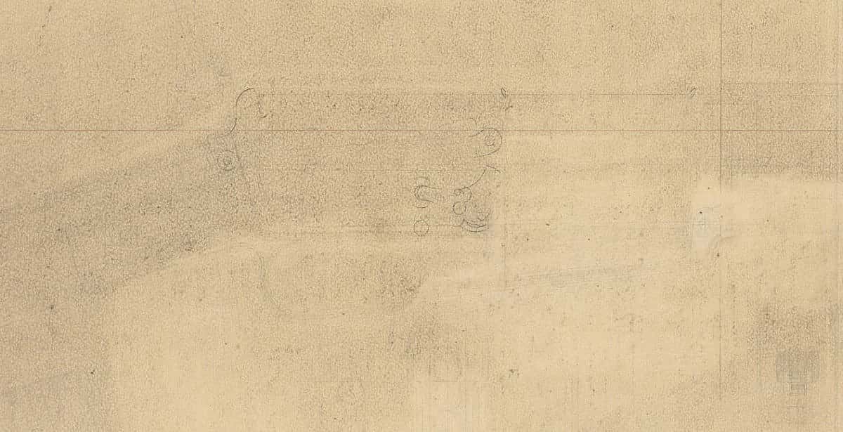 A damaged technical drawing that is in our records. Can you tell what rifle it is?