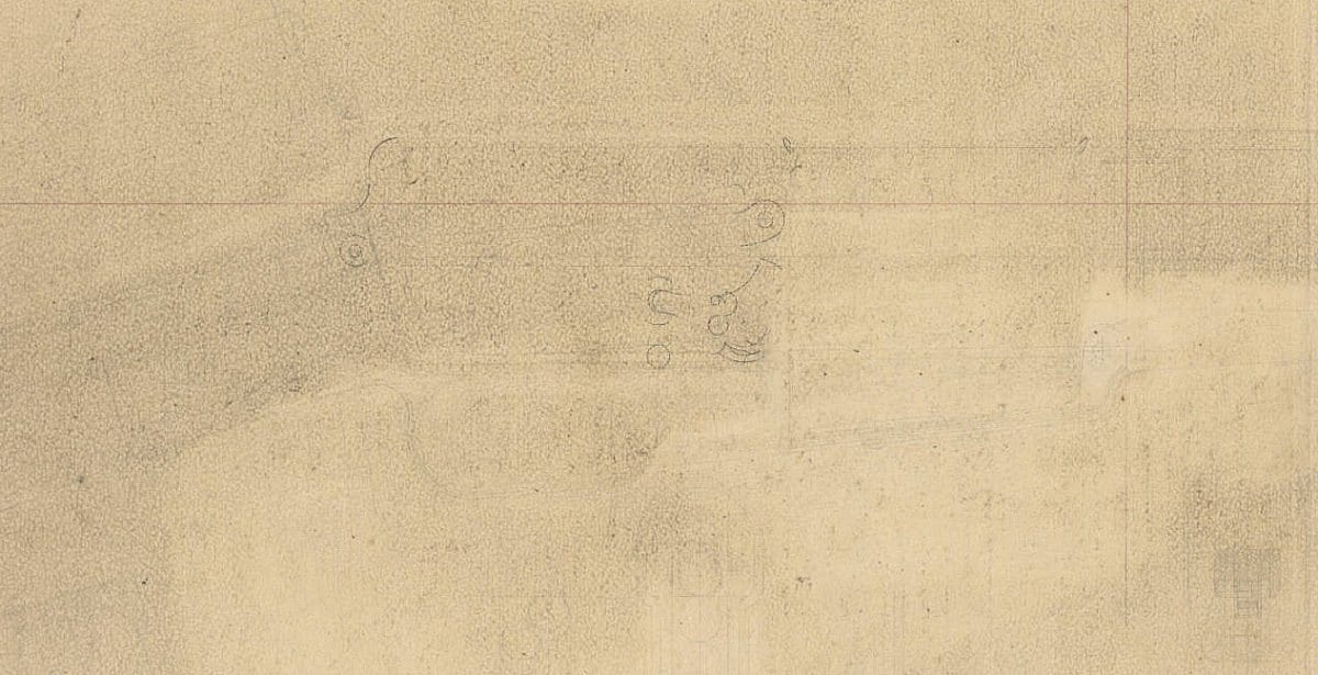 A damaged technical drawing that is in our records. Can you tell what rifle it is?
