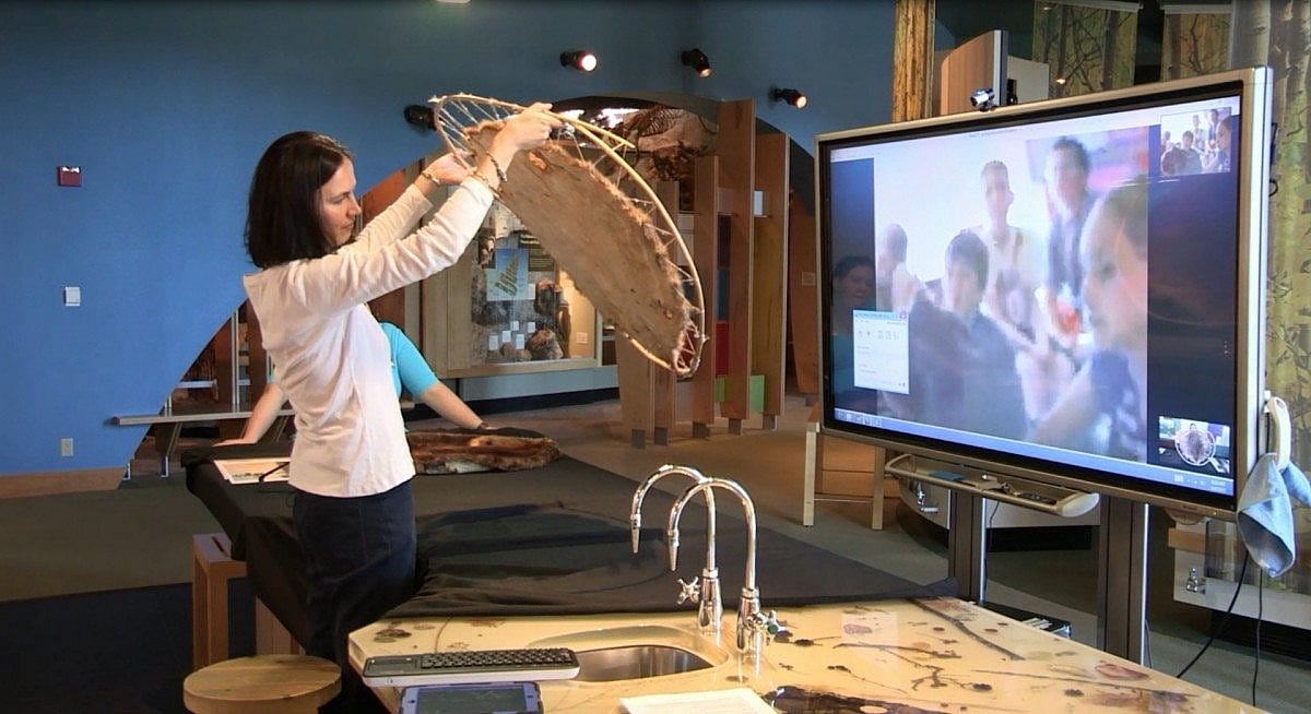 Trapper Skype Lesson; Skype in the classroom lessons
