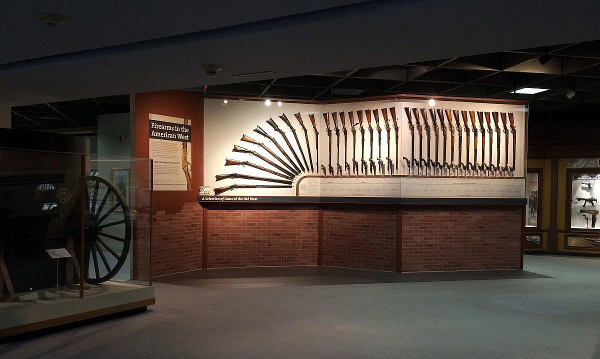 PR Image: Cody Firearm Museum entrance, 2015. Photo by Nancy McClure.