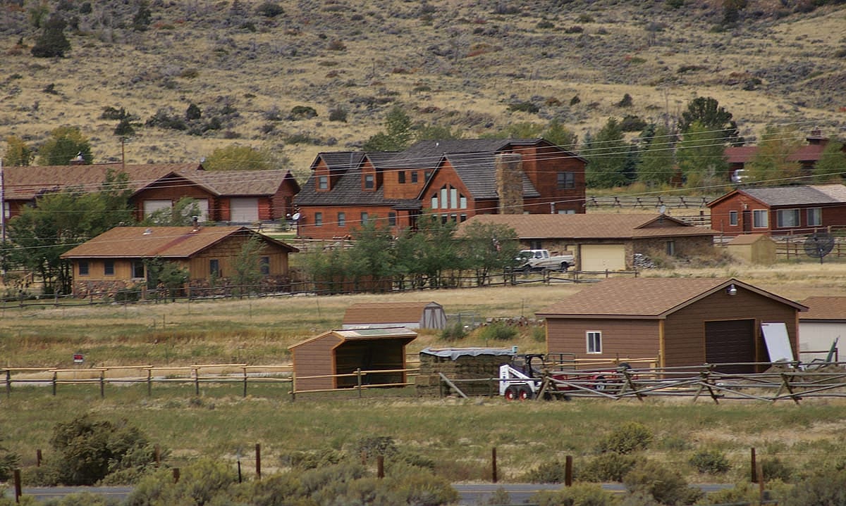 The appeal of the Greater Yellowstone Ecosystem leads landowners to build closer and closer to wildlife habitats and migration routes. C.R. Preston photo.