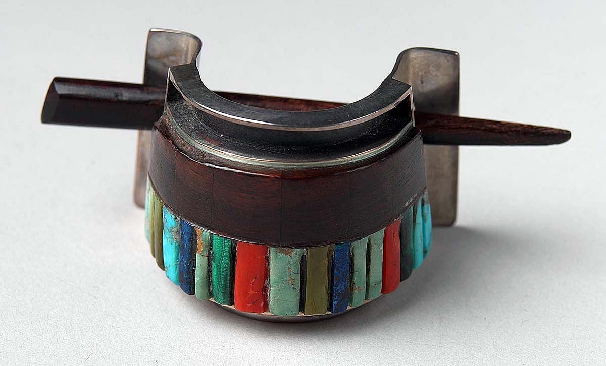 A Treasure from Our West: Hopi hair ornament. NA.203.982