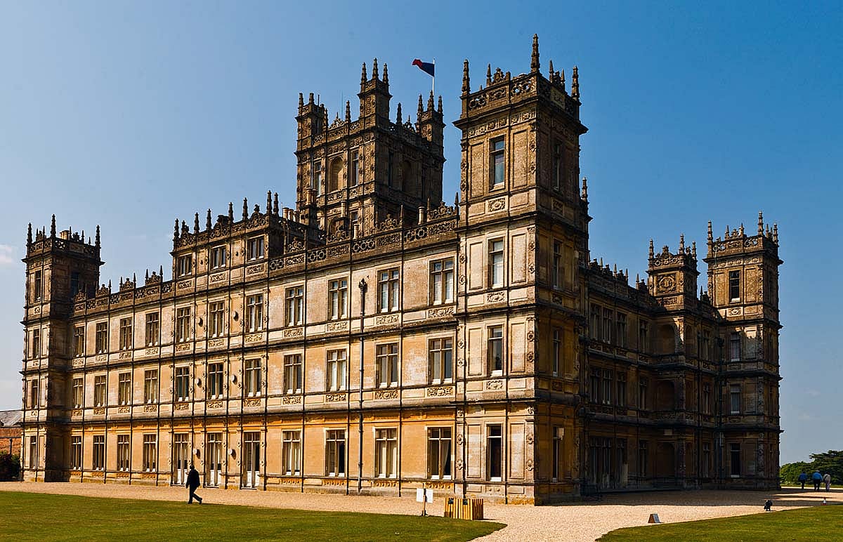 Highclere Castle, Wikipedia, Creative Commons Attribution