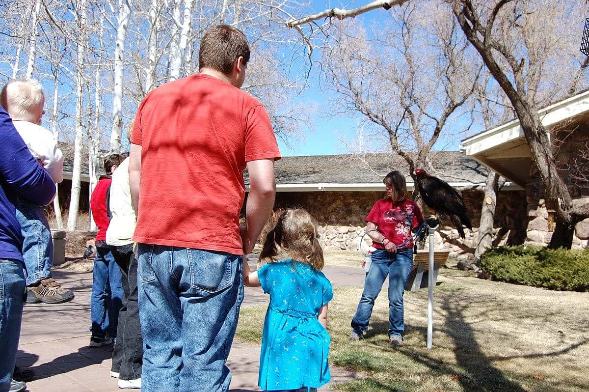 Kateri is being exposed to bigger and bigger crowds in preparation for summer activities.
