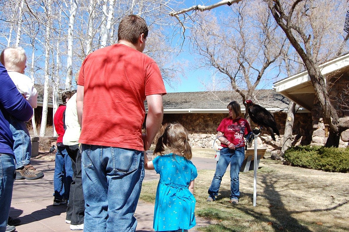 Kateri is being exposed to bigger and bigger crowds in preparation for summer activities.