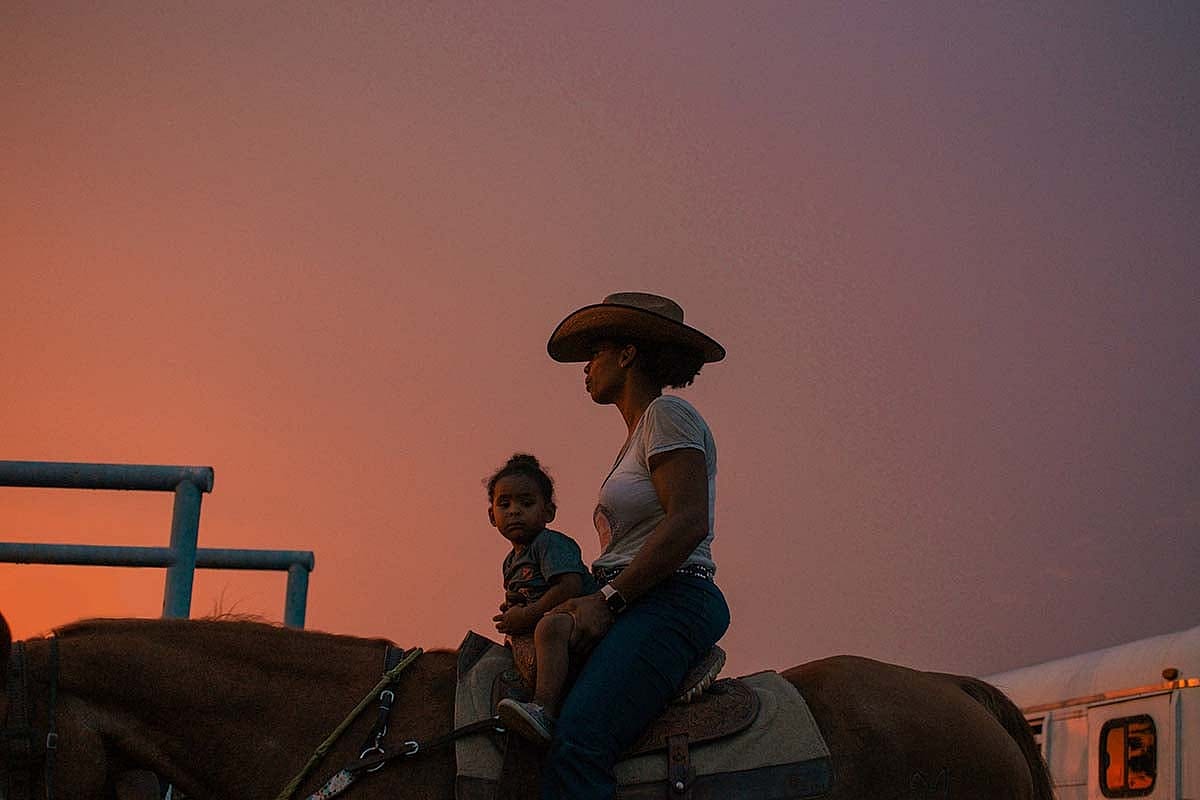 Tiffanie and Liam, Bristow, Oklahoma. Photo by Ivan McClellan.