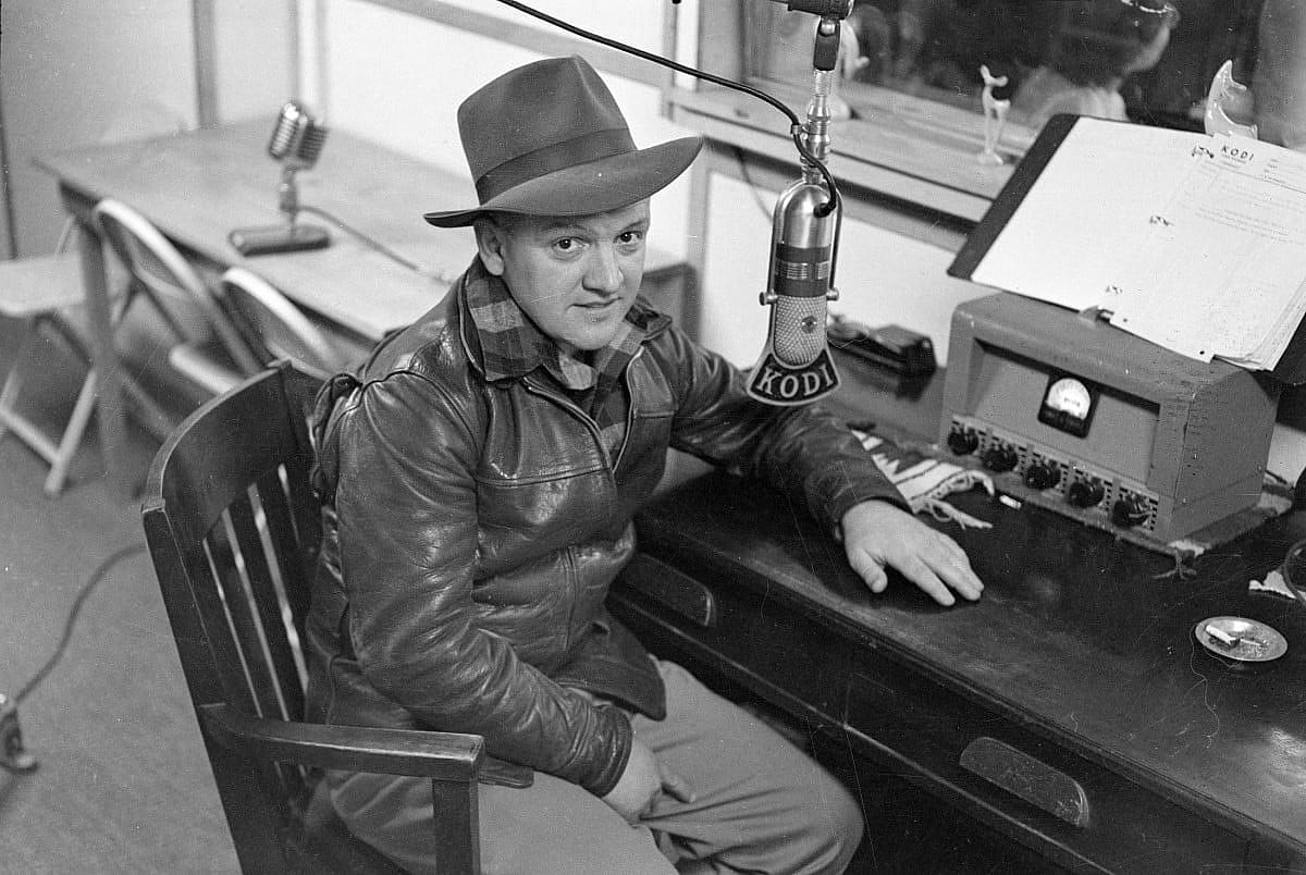 Gabby Barrus. He was the Tom Yawkey's guide every year and member of the town baseball team. He was a local sports announcer for many years as well. MS 89 Jack Richard Photograph Collection, McCracken Research Library. PN.89.118.21522.11